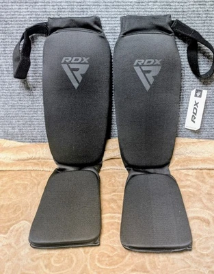 Espinilleras RDX Muay Thai, MMA, protectores de kickboxing, equipo de combate de karate XL  Foto 1 de 4