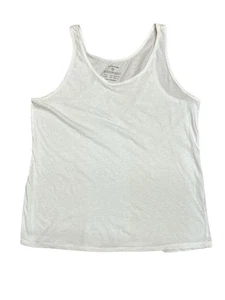 Primark Women’s White Slouchy Vest Top Size 12-14 - Picture 1 of 8