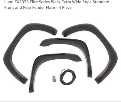 Lund Fender Flares Replacement Fit For Dodge Ram Truck 1500/2500/3500 Foto 1 de 4