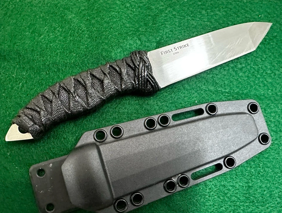 CRKT первый удар 2705 фиксированное лезвие нож танто лезвие обернутая ручка - Изображение 1 из 4