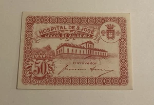 PORTUGAL NOTBANKNOTE 50 Centavos (1500) - Bild 1 von 2