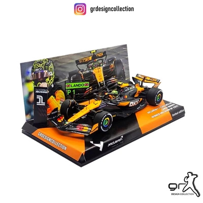 Lando Norris - McLaren MCL38 - F1 Winner Abu Dhabi GP 2024 / SPARK / 1:43 - Immagine 1 di 4