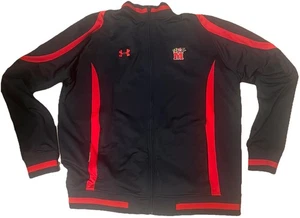 Under Armour University of Maryland Terrapins Black Track Jacket Men's Large - Picture 1 of 9