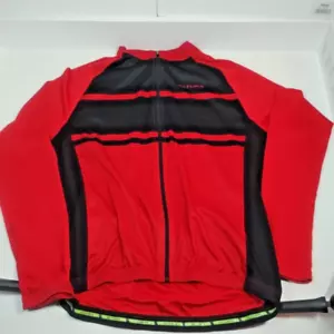 Altura Cycling Jacket Red Mens Size *SEE PHOTOS* Back Pockets Full Zip - Picture 1 of 15