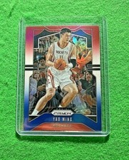 YAO MING PRIZM RED WHITE BLUE CARD ROCKETS 2019 PRIZM BASKETBALL REFRACTOR 