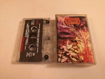 Danger Drive - Darkness Comes... cassette MC Armagedon Betrayer Violent Dirge - Image 1 of 4