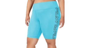 Fila Damen Logo Fahrradshorts blau Größe 2X 0236 - Bild 1 von 1
