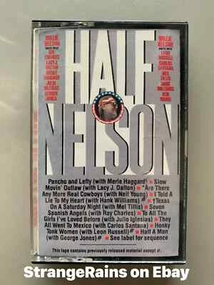 Willie Nelson - HALF NELSON  - DUETS - Cassette Tape  - PLAY TESTED - Image 1 of 4