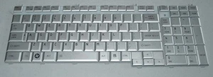 Teclado QWERTY MP-06873US-9303 para Toshiba Satellite A500 A500D L500 L550 L555  - Imagen 1 de 2