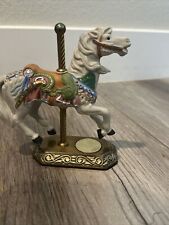 Vintage 80s Willitts Designs Tobin Fraley Signed Limited Edition Carousel Horse
