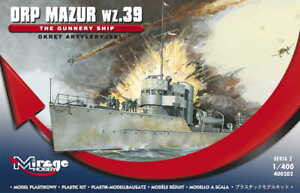 MIRAGE 400202 1:400 ORP MAZUR wz.39 [The Gunnery Ship]