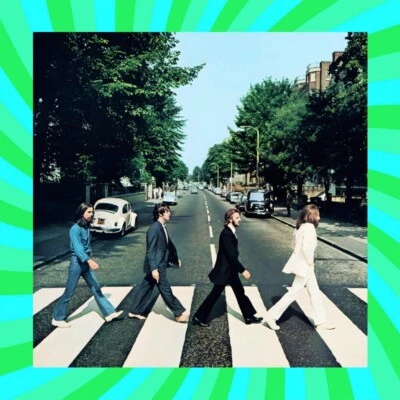 Beatles - Abbey Road - 1969--Top 500 Album Of All Time--12in x 12in Poster - Image 1 of 4
