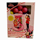 NEUF Disney Minnie Mouse gonflable Playland Ball Pit + 20 balles souples flexibles