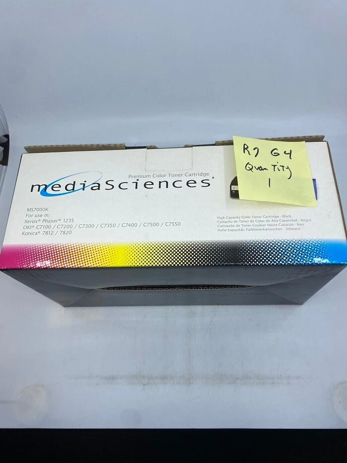 Cartucho de tóner Media Sciences MS7000K - negro  Foto 1 de 1