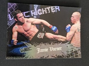 2010 Topps UFC Main Event JAMIE VARNER #141 BASE WEC FIGHTER
