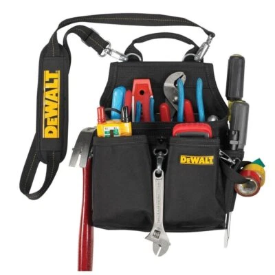 DEWALT DG5680 Professional Electrician's Tool Pouch Bag 14 Pocket Ballistic Poly - Image 1 of 4