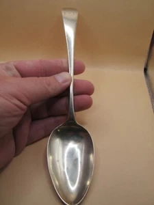 London 1804 Sterlingsilber altes englisches Muster Servierlöffel 64 g von Bateman - Bild 1 von 7