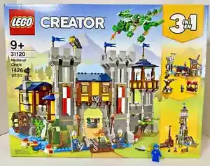(31120) LEGO Creator 3-in-1 Medieval Castle New Sealed Retired Falcon Blacksmith - Picture 1 of 6