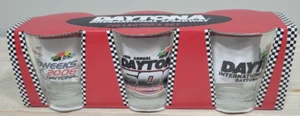 Daytona international speedway Speedweeks 2006 Collector's Shot Glass Set NEW - Picture 1 of 6