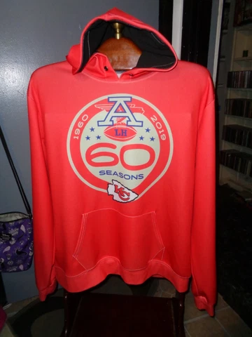 Kansas City Chiefs sublimated pullover hoodie hooded sweater Large Cover