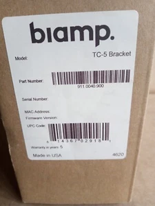 Biamp TC-5 Bracket 911.0040.900 Tesira CONNECT Bracket - Picture 1 of 2