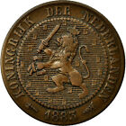 [#26869] Münze, Niederlande, William III, 2-1/2 Cent, 1883, SS, Bronze, KM:108.1