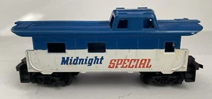 Vintage TYCO HO Scale Blue & White MIDNIGHT SPECIAL CABOOSE - Picture 1 of 6