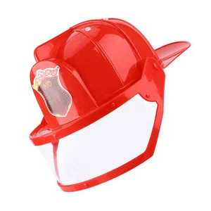 5pcs Children Firefighter Fireman Cosplay Toys Kit Helmet Fire Extinguisher AN - Picture 1 of 22