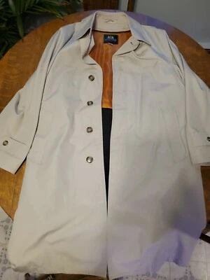 Stafford мужской Тренч. Размер 40 обычный. Цвет бежевый.  - Изображение 1 из 4