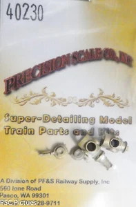 Precision Scale O #40230 Marker Lamps, Less Jewels, w/Base (Brass Casting) - Picture 1 of 1