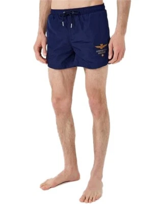 Boxer Mare Aeronautica Militare Costume Uomo Aquila AM Blu Scuro TG 3XL A3/139 - Immagine 1 di 3