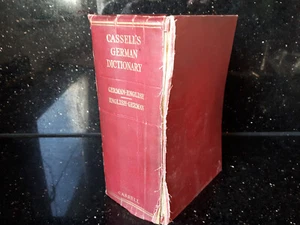 LEXIKON BÜCHER "ALTES WÖRTERBUCH ENGLISH - DEUTSCH" Cassells Dictionary von 1949 - Bild 1 von 3