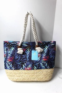 XL Caribbean Joe Bolso de Playa Bolso de Hombro Resort de Vacaciones Tropical Nuevo con Etiquetas - Imagen 1 de 10