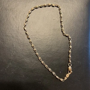 10 kt gold Turkish Rope Bracelet 3.5 GRAMS ~ 9.5” - Picture 1 of 6
