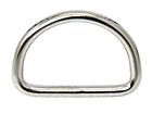 Stainless Steel D Ring AISI316 4mm x 40mm X10 pcs