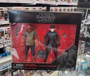 Admiral Ackbar & First Order Officer - Star Wars The Black Series [Toys R Us Exc