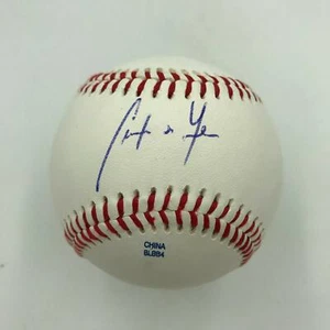 2011 Christian Yelich Pre Rookie Signed Official Minor League Baseball JSA MINT - Picture 1 of 4