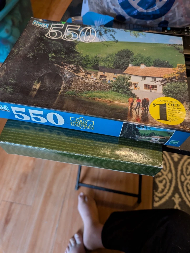 Rompecabezas Lorna Doone Farm, Inglaterra 550 piezas (1999, rompecabezas de gremio) Foto 1 de 1