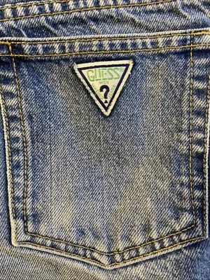 Vntg Rare Men’s Guess Jeans 33x30 Georges Marciano Style# 10001 USA Fit 30x27 - Image 1 of 4