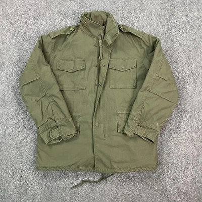 Rothco M-65 Field Jacket Mens Large Regular Olive Green Quilted Liner Military - Image 1 of 4