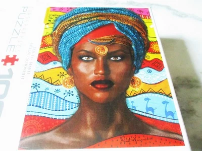 Eurographics 1,000 Piece Paul Normand  Puzzle "Beauty" 19+1/4" x 26+5/8" - Image 1 of 3