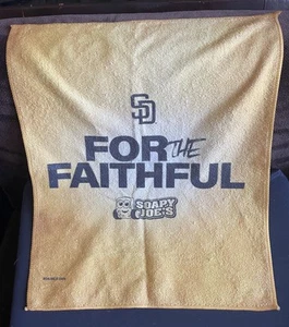 San Diego Padres For The Faithful Rally Towel SGA 10/24 Soapy Joes - Picture 1 of 1
