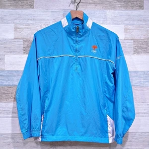 Kate Lord Kiawah 1/4 Zip Pullover Windbreaker Jacket Blue Golf Womens Small - Picture 1 of 8