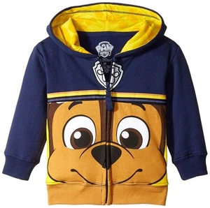 Paw Patrol Boys' Toddler Character Big Face Zip-up Hoodies - Picture 1 of 14
