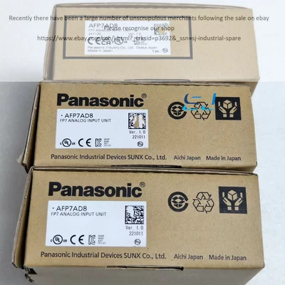 Nuevo módulo de entrada analógica Panasonic AFP7AD8 AFP7AD8 Foto 1 de 3