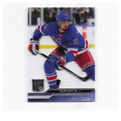 2023 Upper Deck Series 1 #122 Filip Chytil Clear Cut - Image 1 of 2