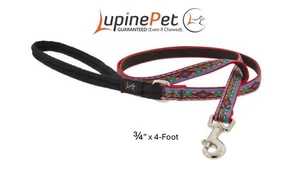 Lupine Originals EL PASO Dog Leash 4' x 3/4" Aztec Southwest Design Lead - Picture 1 of 3