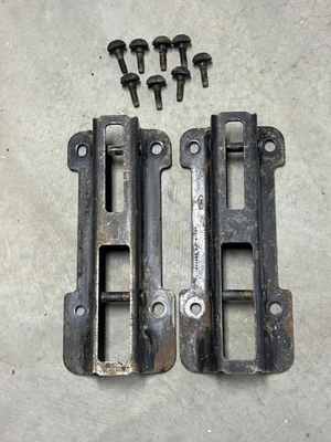 2008-2014 Ford Econoline Van Bench Seat Floor  BRACKETS With Bolts - Image 1 of 4