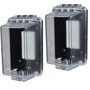 Outdoor Outlet Cover,Standard Single Gang Outlet Cover Weatherproof Enclosure... - Picture 1 of 7