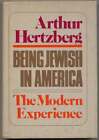 Arthur HERTZBERG / Jude sein in Amerika Die moderne Erfahrung 1. Aufl. 1979